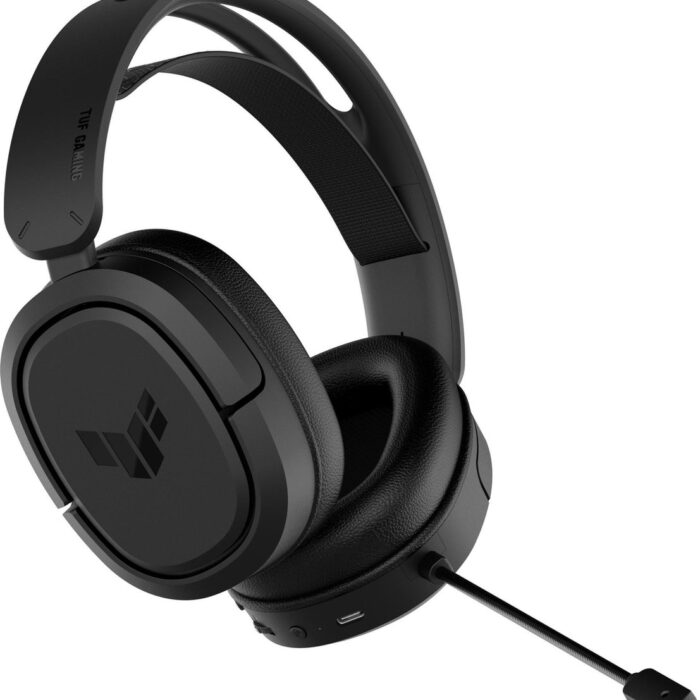 Headphones with Microphone Asus H1 Wireless Black