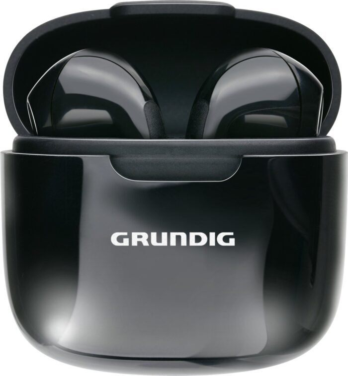 Grundig Draadloze Oordopjes - Bluetooth In Ear Oordopjes 200mAh - Oortjes Draadloos met 3 Uur Afspeeltijd - Earbuds voor Hands Free Bellen - Incl. Oplaadcase USB-C Oplaadkabel