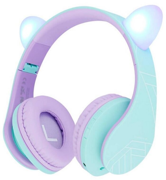 PowerLocus - pwl-p2kids-cattealpu - Hoofdtelefoon