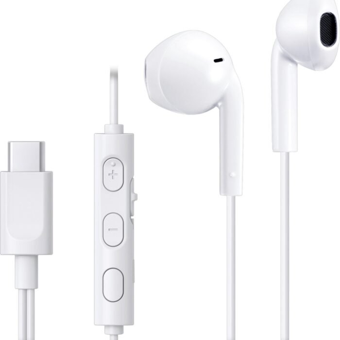 JVC HA-FR17UC - In-Ear USB-C Stereo Headset + Remote - Wit