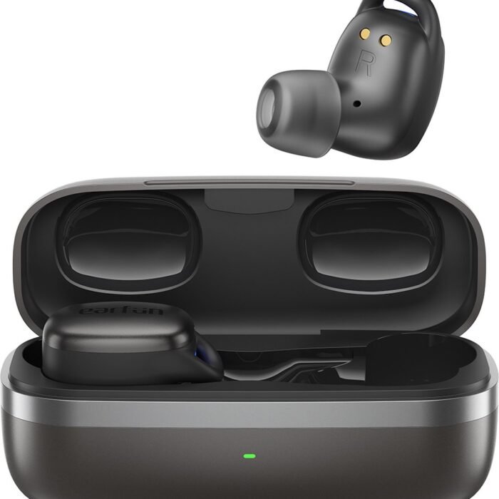 EarFun Free Pro 2 - Draadloze oordopjes - Hybride actieve noise cancelling - Lichtgewicht - IPX5 - Low latency modus