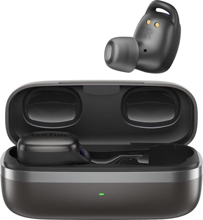 EarFun Free Pro 2 - Draadloze oordopjes - Hybride actieve noise cancelling - Lichtgewicht - IPX5 - Low latency modus