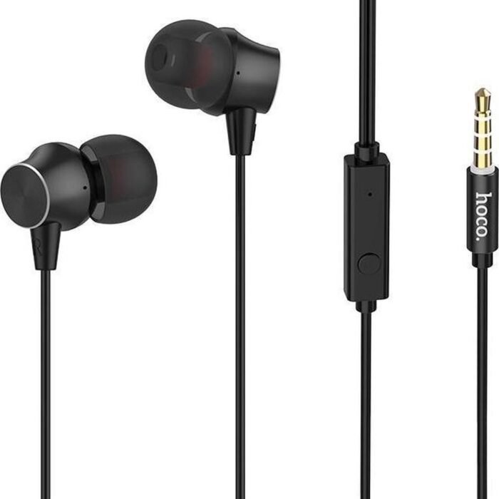 M51 HOCO Superior Sound koptelefoon met microfoon Metallic Zwart