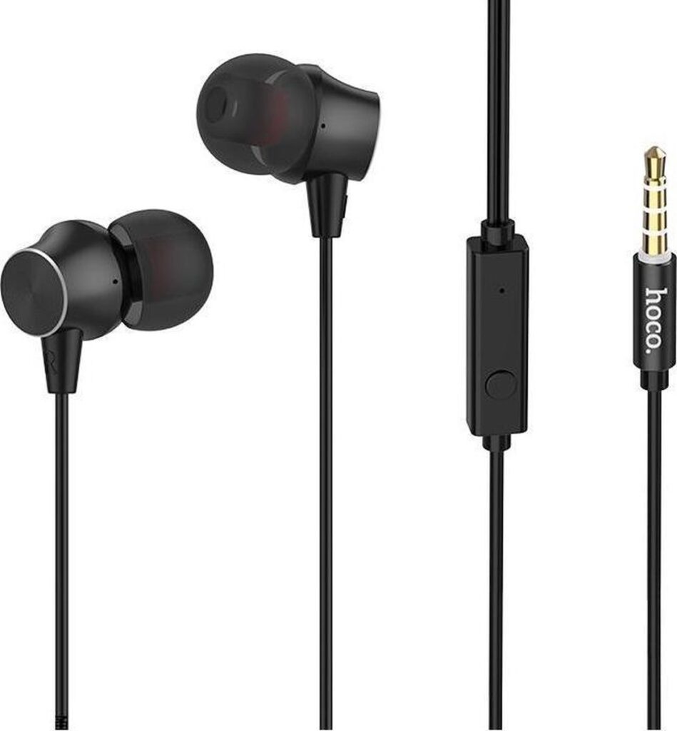 M51 HOCO Superior Sound koptelefoon met microfoon Metallic Zwart