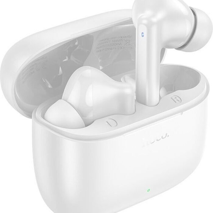 Hoco EQ2 True Wireless Headset Bluetooth 5.3 Draadloze Oortjes Wit