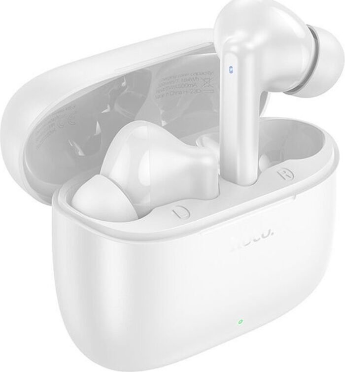 Hoco EQ2 True Wireless Headset Bluetooth 5.3 Draadloze Oortjes Wit