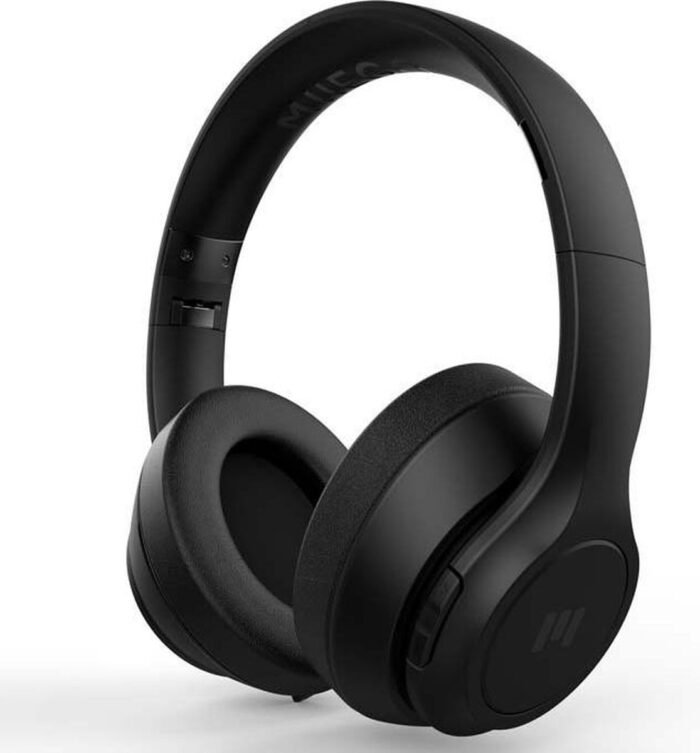 Miiego - BOOM - Zwart - draadloze over ear koptelefoon - sport koptelefoon - fitness - ontspanning - sport