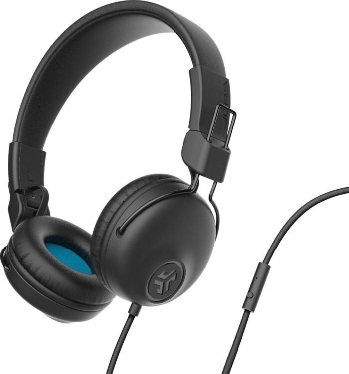 JLab Audio Studio - Opvouwbare On-Ear Koptelefoon - 3.5 mm Aux - Zwart