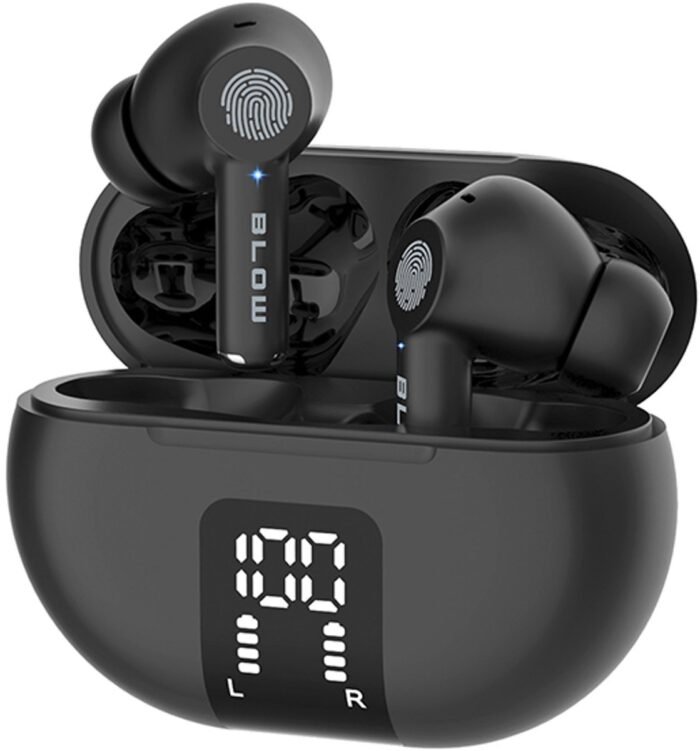 Draadloze BLOW-hoofdtelefoon - Koptelefoon - Bluetooth 5.3, LED-scherm, ENC-systeem, PRO ENC ZWART