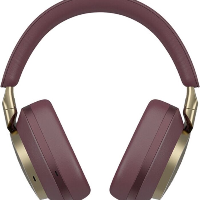 Bowers & Wilkins Px8 Flagship Draadloze Over-Ear Noise Cancelling Koptelefoon, Bluetooth 5.0, Snelladen, 30u Hi-Res Audio, Ingebouwde Microfoon - Burgundy