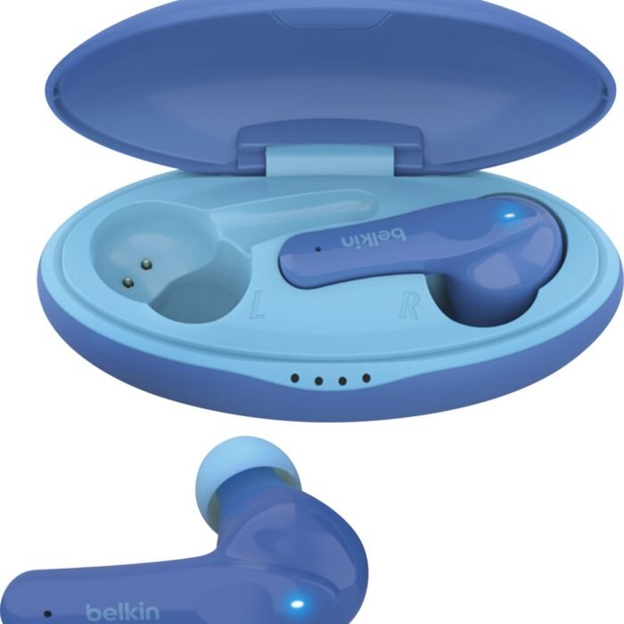 Headphones with Microphone Belkin PAC003BTBL Blue