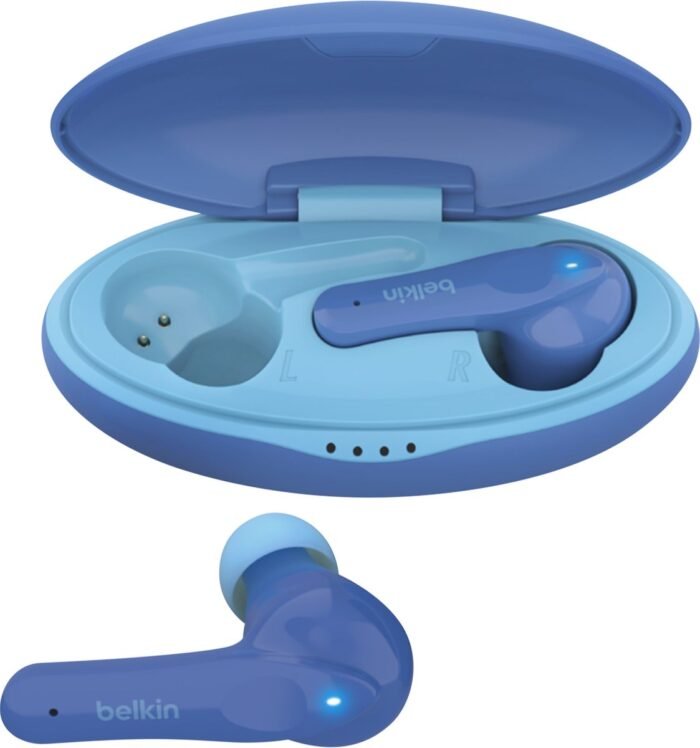 Headphones with Microphone Belkin PAC003BTBL Blue