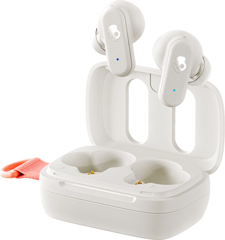 Skullcandy Dime 3 – Draadloze oordopjes – Bluetooth - IPx4 waterbestendig – Snelladen - Wit