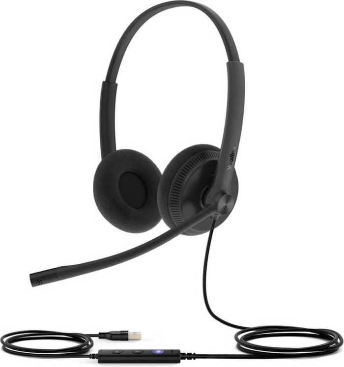 Yealink Uh34 Dual Uc Koptelefoon Zwart