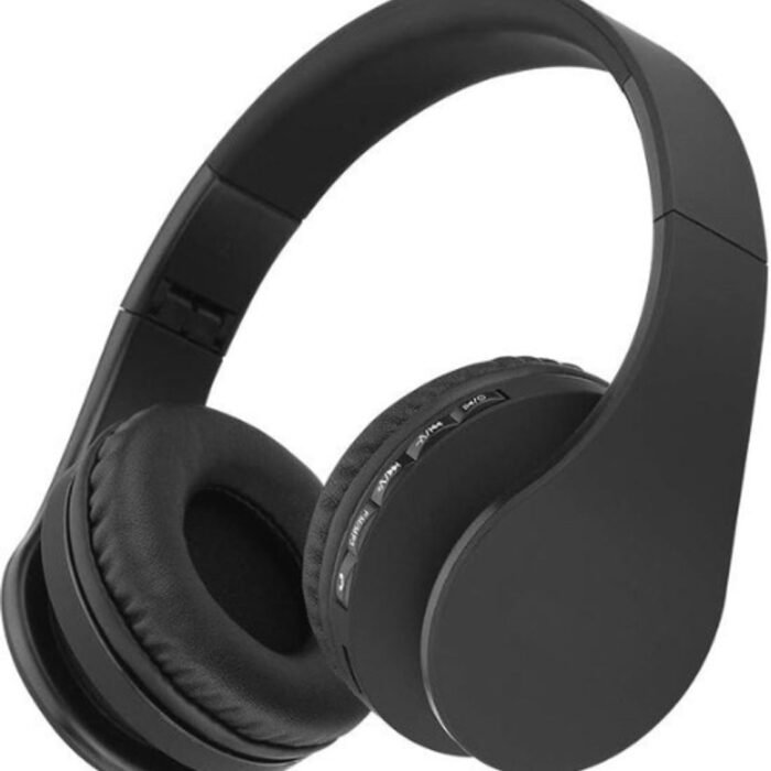 StayPowered Bluetooth Koptelefoon - HiFi Geluid voor Een Ongekende Muziekbeleving - Draadloos of Bekabeld - Ingebouwde Microfoon - Micro-SD en FM-Radio - Comfortabele Memory Foam Oorkussens - Zwart - Levering Sneller dan Aangegeven!