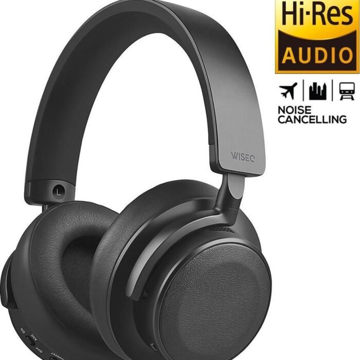 WiseQ ANC Draadloze Koptelefoon 98% Active Noise Cancelling - Bluetooth 5.0 - AptX - 30 Uur Batterij - ANCX100