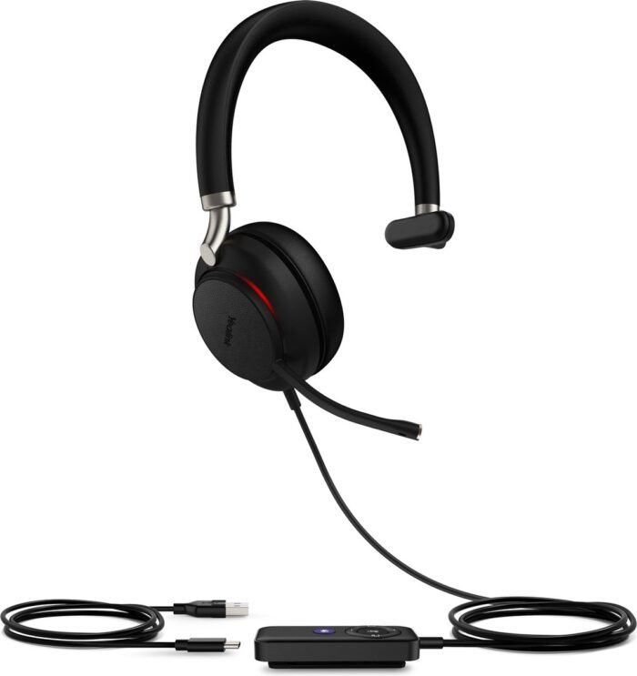 Yealink UH38 Mono UC Headset Bedraad en draadloos Hoofdband Kantoor/callcenter Bluetooth Zwart