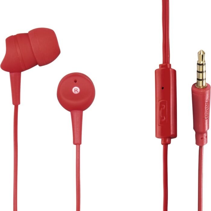 Hama In-ear-headset "Basic", rood
