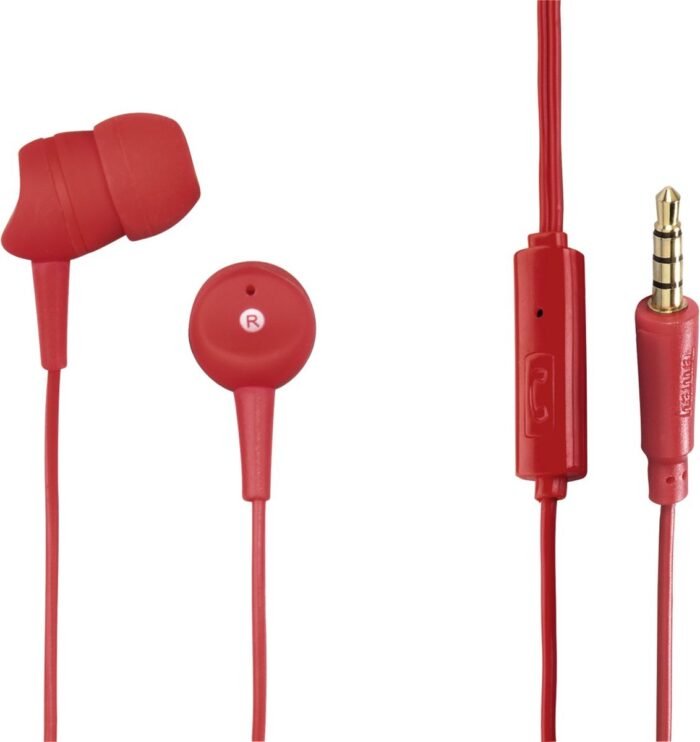 Hama In-ear-headset "Basic", rood