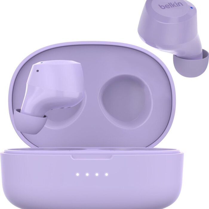 Belkin SoundForm Bolt Headset Draadloos In-ear Gesprekken/Muziek/Sport/Elke dag Bluetooth Lavendel