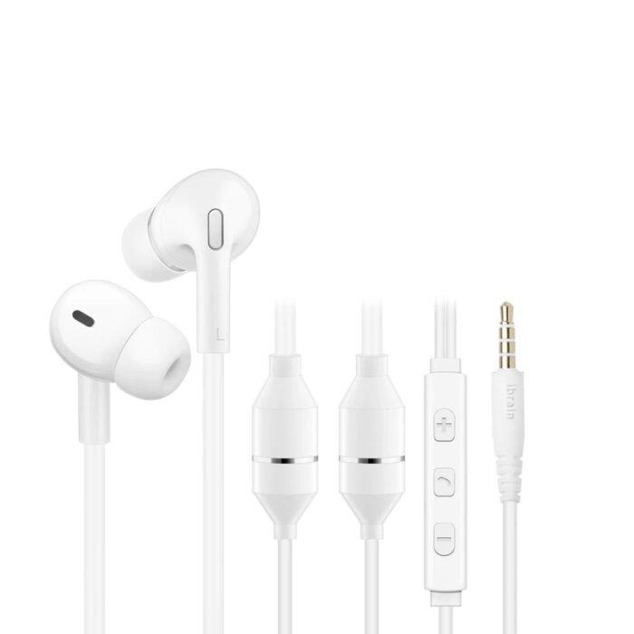 Anti straling Air Tube Headset HA28W – iBrain Wit