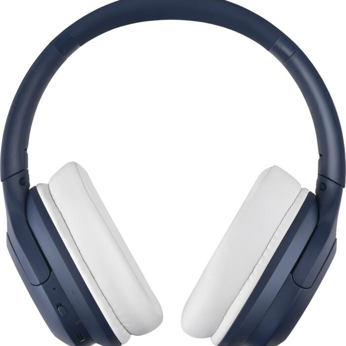 Draadloze Hoofdtelefoon Kinderen met Noise Cancelling ANC - Kinderkoptelefoon - Microfoon – Bluetooth – Geluidsdempend - Blauw