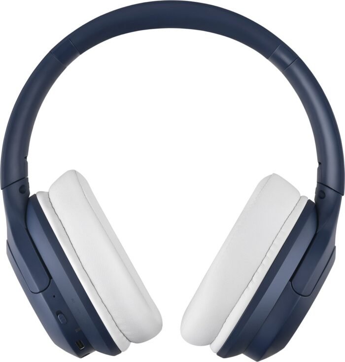 Draadloze Hoofdtelefoon Kinderen met Noise Cancelling ANC - Kinderkoptelefoon - Microfoon – Bluetooth – Geluidsdempend - Blauw
