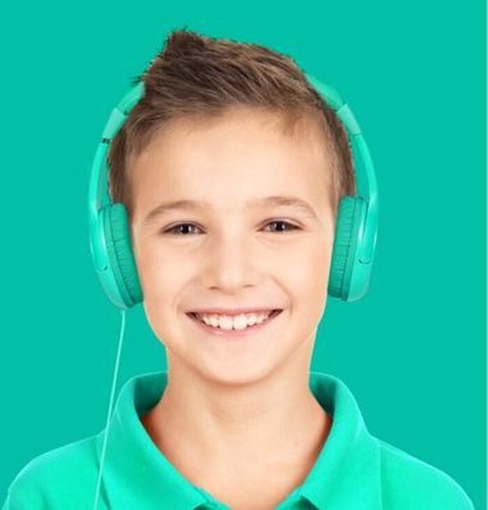Celly On-ear Koptelefoon voor kinderen met volume begrenzing groen