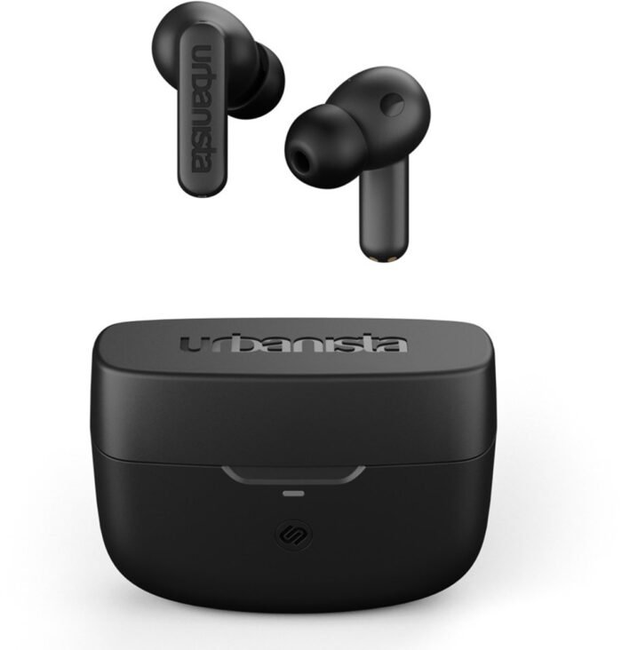 Urbanista Atlanta - Draadloze oordopjes - Bluetooth draadloze oortjes - Met ANC noise cancelling functie - Midnight Black