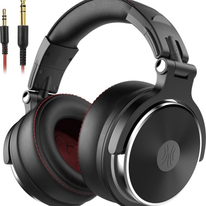 OneOdio Pro 60 Black - Over Ear DJ Koptelefoon - 3.5 mm Kabel - Zwart