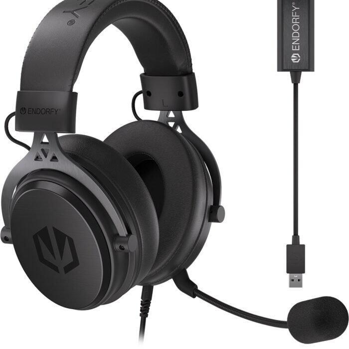 ENDORFY VIRO Plus USB Headset Bedraad Hoofdband Muziek/Voor elke dag Zwart