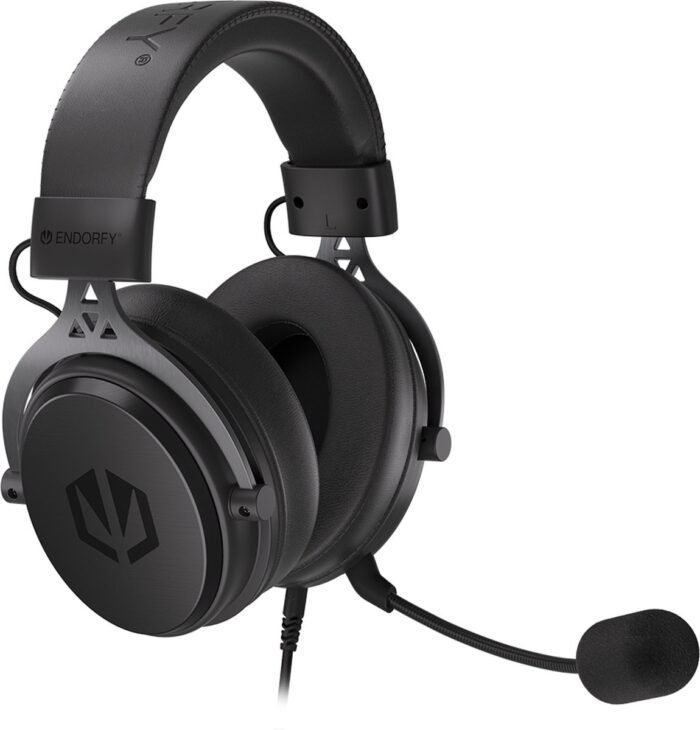 ENDORFY VIRO Headset Bedraad Hoofdband Muziek/Voor elke dag Zwart