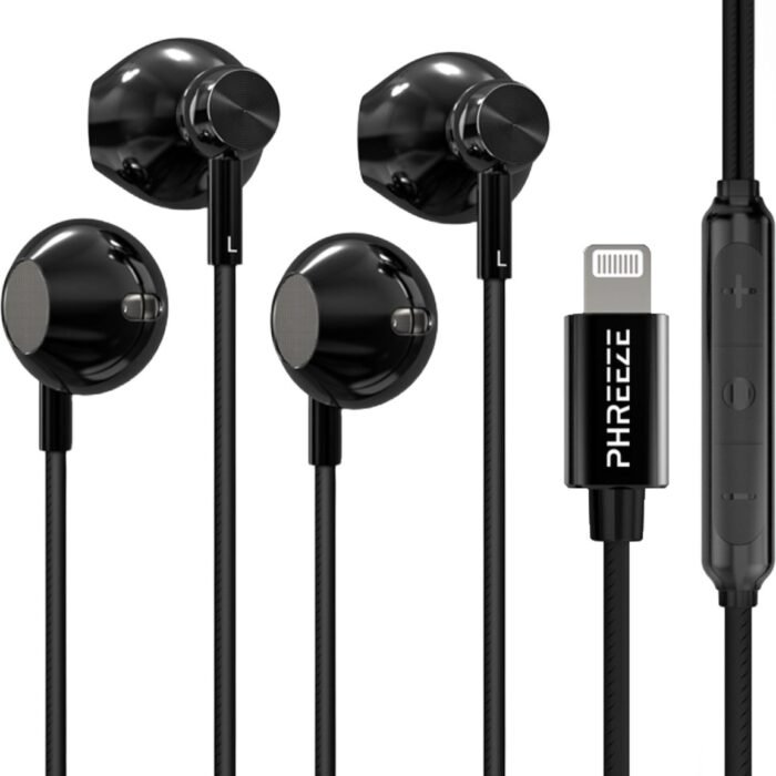 Bedrade Oordopjes geschikt voor iPhone oortjes - Bedraad - 2 Stuks - Werkt Direct - Geschikt voor Apple Lightning ( 14, 13, 12, 11, X, Pro Max Xs ) Oordoppen met Draad