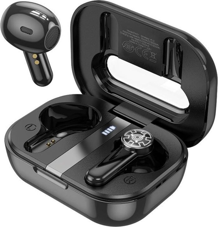 Hoco - Draadloze Oordopjes Perfection (EW31) - True Wireless Stereo met Bluetooth 5.3 - Zwart