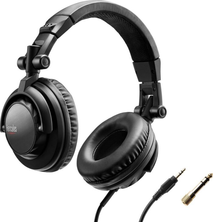 Hercules DJ HDP DJ45 - DJ koptelefoon - Inklapbaar, draaibare hoofdtelefoon