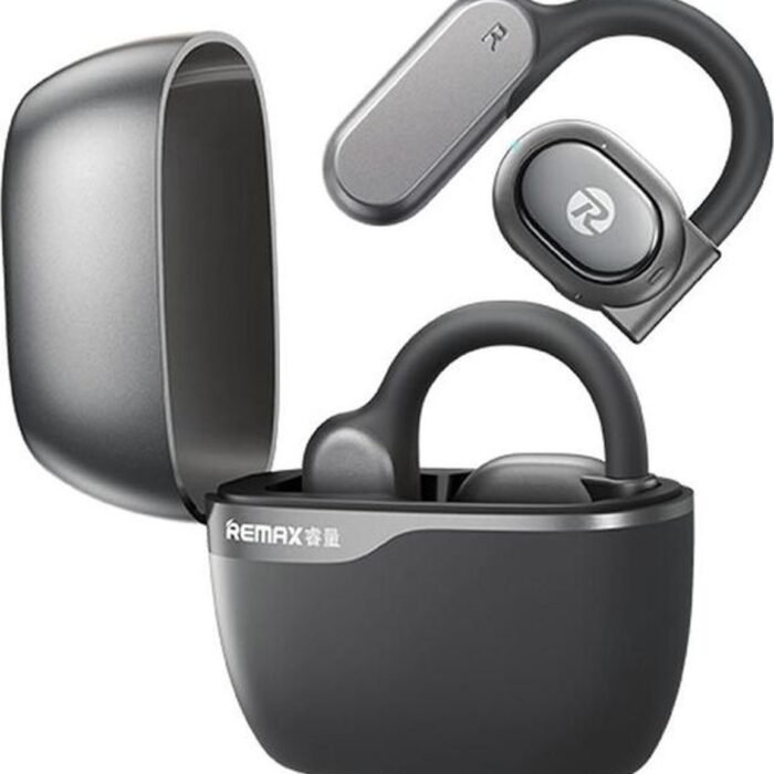 Remax Openbuds P1 - Oortjes Draadloos - Open Ear - Air Conduction - BT 5.3 - Speeltijd 10-12 uur - Zwart