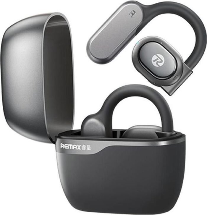 Remax Openbuds P1 - Oortjes Draadloos - Open Ear - Air Conduction - BT 5.3 - Speeltijd 10-12 uur - Zwart
