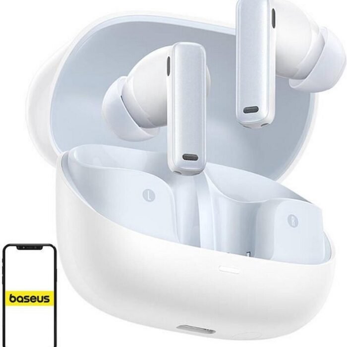 Baseus Bowie M2s Draadloze Bluetooth Oordopjes Noise Cancelling Wit