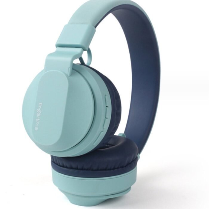KINSI Kids Bluetooth Headset met Volumebegrenzing | Bluetooth 5.0 & 3.5mm Jack | MicroSD Ondersteuning | Lange Batterij (8 uur) | 2 Modi: Draadloos & Bedraad