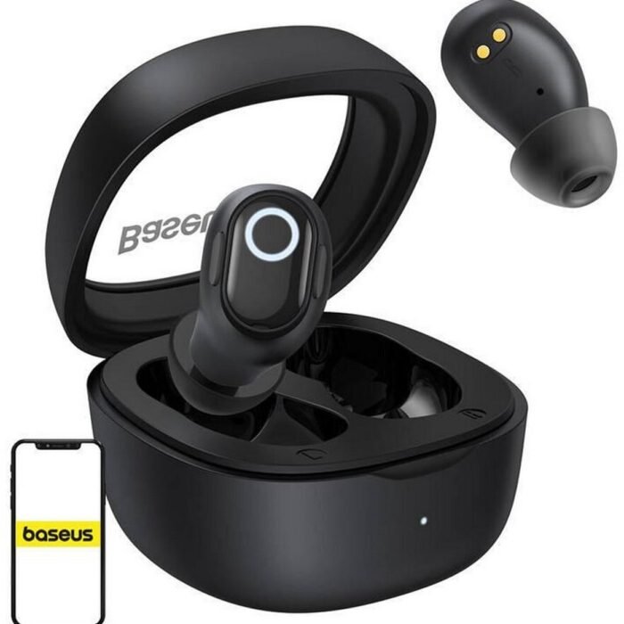 Baseus Draadloze Oordopjes - Draadloze Oortjes - Bluetooth Oordopjes - Zwart