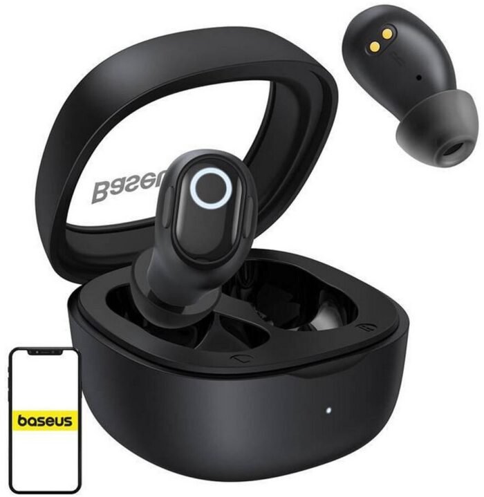 Baseus Draadloze Oordopjes - Draadloze Oortjes - Bluetooth Oordopjes - Zwart