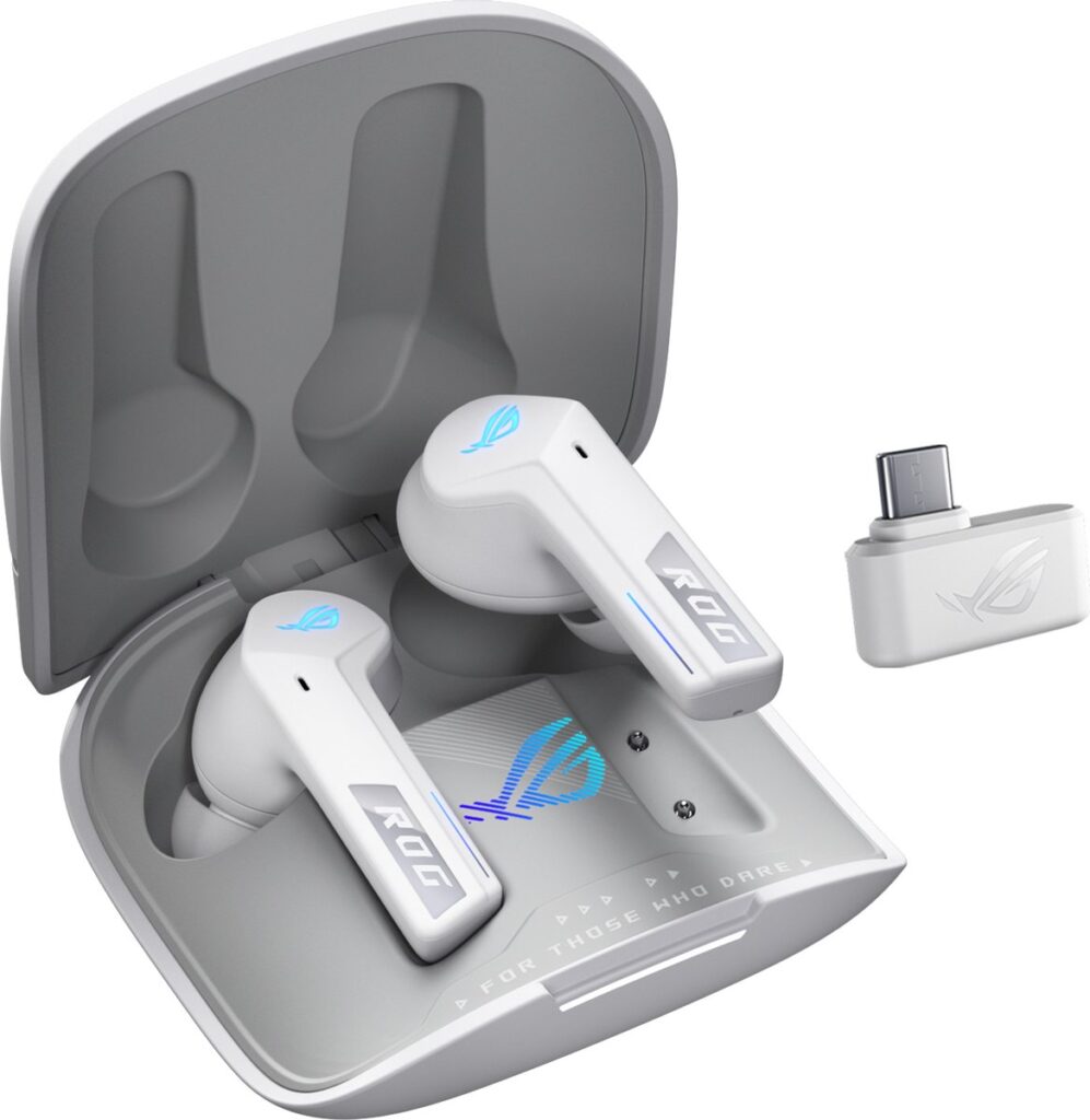 ASUS ROG Cetra True Wireless Speednova Headset True Wireless Stereo (TWS) In-ear Gamen Bluetooth Wit