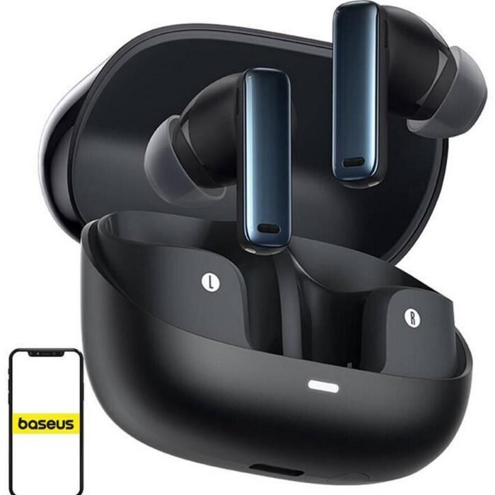 Baseus Bowie M2s Draadloze Bluetooth Oordopjes Noise Cancelling Zwart