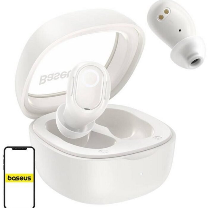 Baseus Bowie WM02 Draadloze Bluetooth Oordopjes Wit