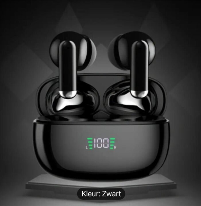 oordopjes - wireless oordopjes - zwart