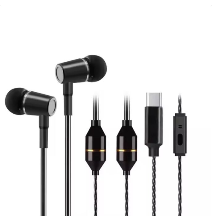 Anti straling Air Tube Headset HA38Z USB-C – iBrain Zwart | Life-Maxx