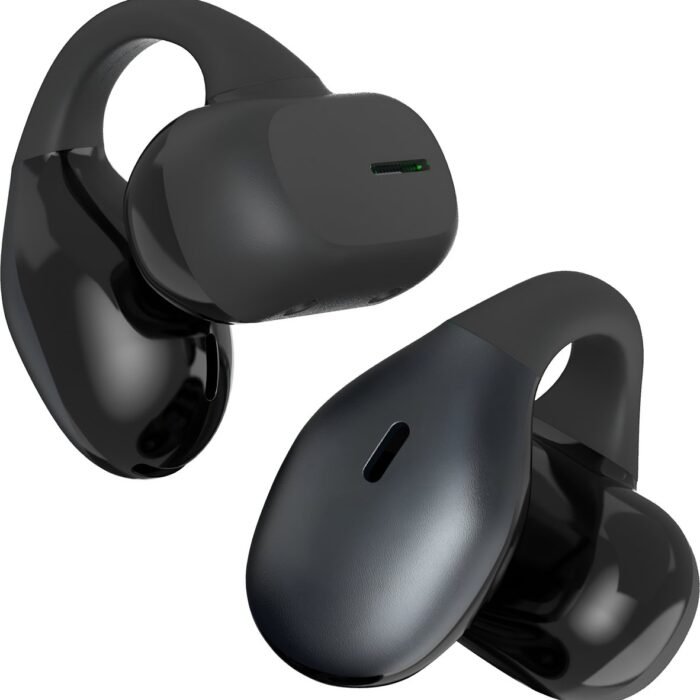 Xssive Open Ear Oortjes met Oorhaak - Draadloze Oordopjes Sport - Bluetooth 5.3 - Oortjes Draadloos - Sport Oortjes die Niet Uitvallen - IPX4 - 6 Uur Speeltijd
