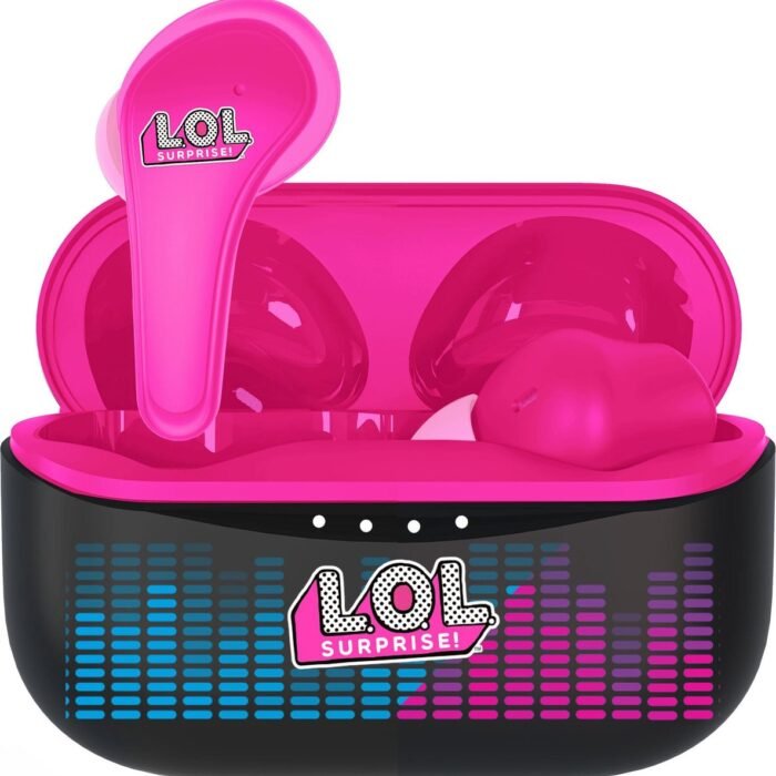 LOL Surprise - draadloze oordopjes - met oplaadcase - touch control - extra eartips - TWS earpods bluetooth