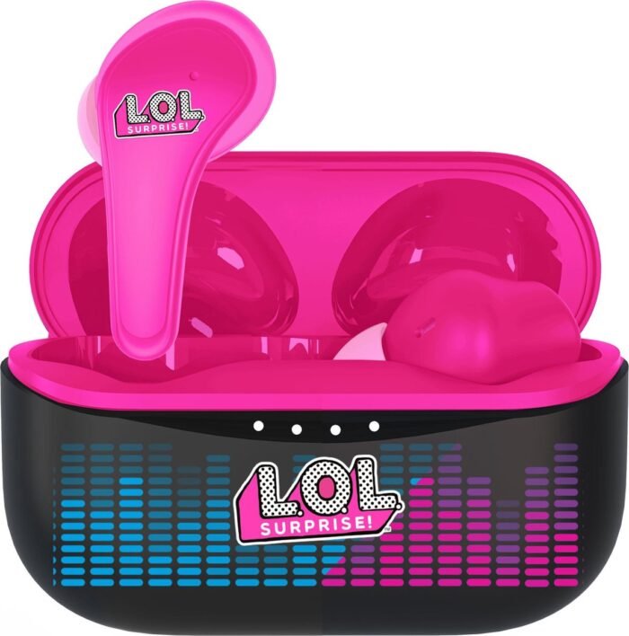 LOL Surprise - draadloze oordopjes - met oplaadcase - touch control - extra eartips - TWS earpods bluetooth