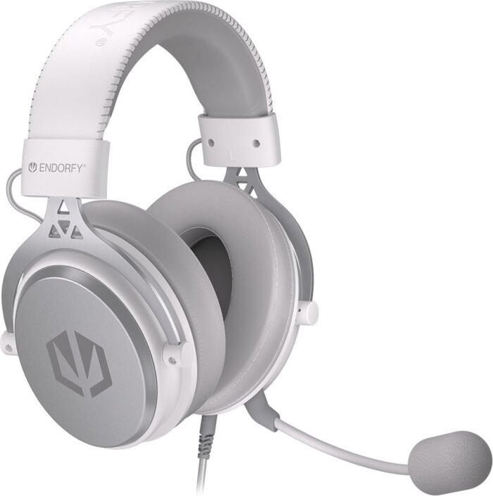 ENDORFY VIRO Onyx White Headset Bedraad Hoofdband Muziek/Voor elke dag Wit